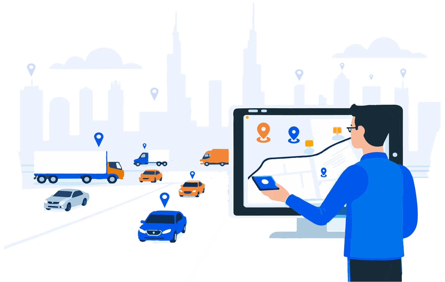 Revolutionizing Fleet Management in Dubai : The Power of GPS Vehicle Trackers in Dubai