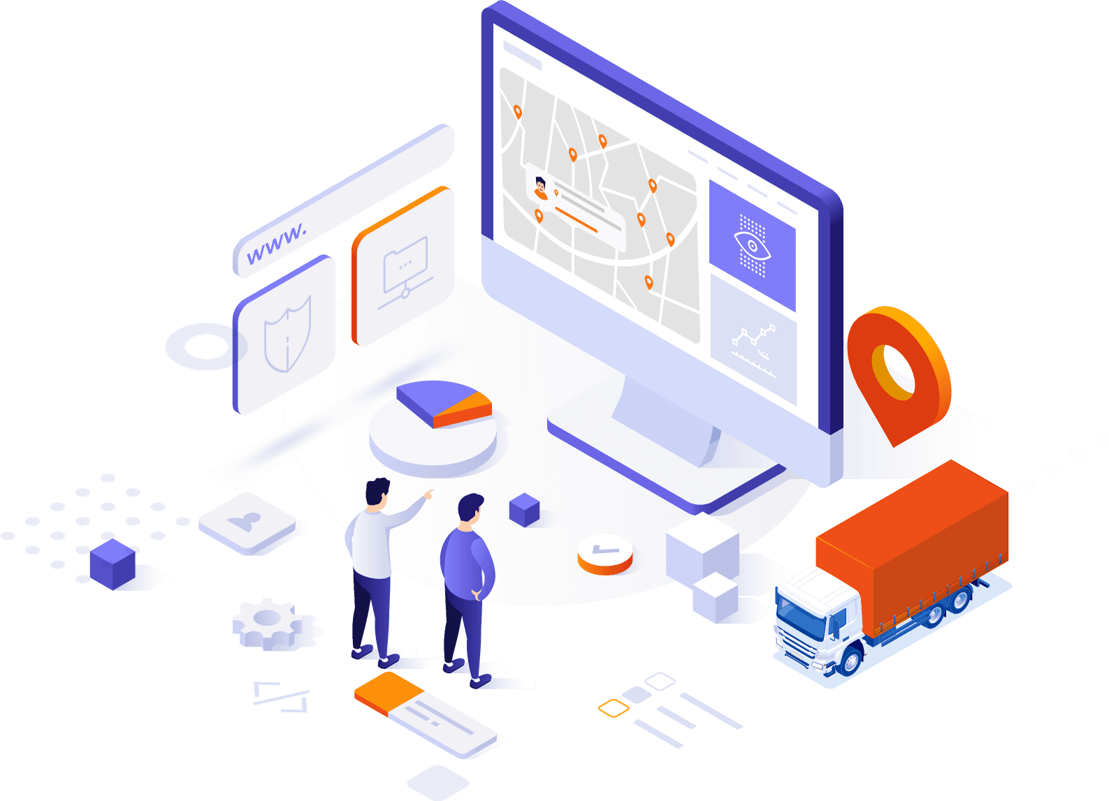 Importance of SecurePath Premium — fleet monitoring illustration