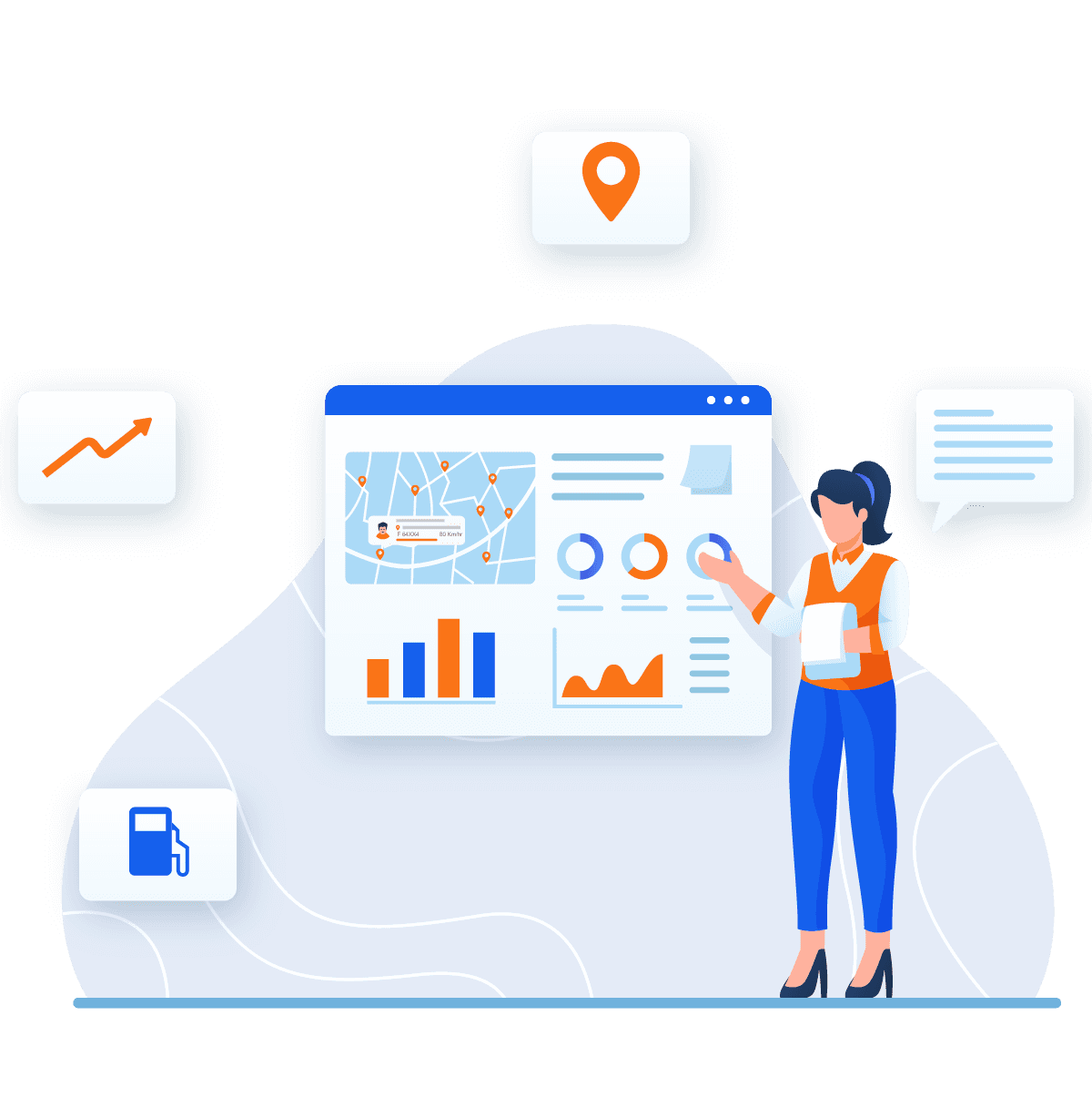 SecurePath dashboard and reporting illustration