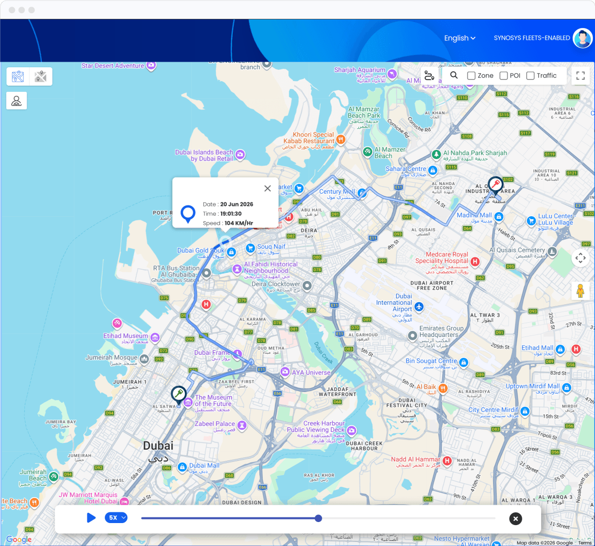 Locator web — graphical reports
